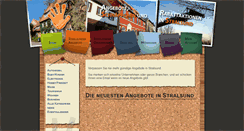 Desktop Screenshot of hallo-stralsund.de